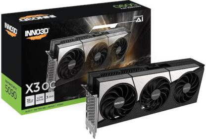 Inno 3D GeForce RTX 5090 32GB GDDR7 X3 OC Κάρτα Γραφικών Κωδικός: N50903-32D7X-17593928