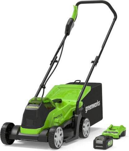 33 cm cordless mower Greenworks GD24LM33K4 - 2516107UB - charger + 4Ah battery kit