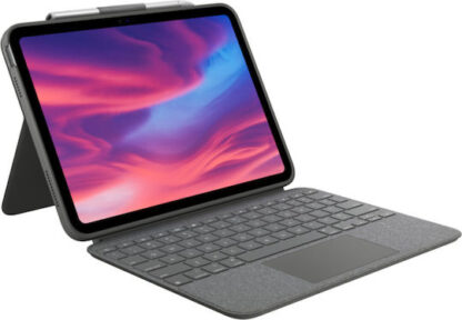 Logitech Combo Touch iPad 10Gen / 11Gen grau QWERTZ