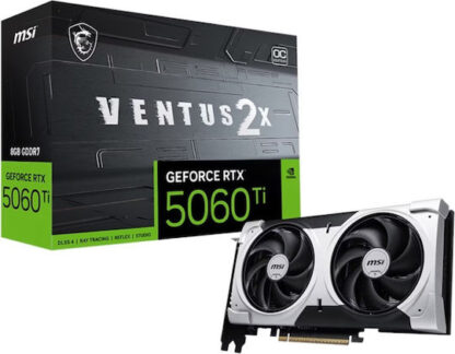 MSI GeForce RTX 5060 Ti 16GB GDDR7 Ventus 2X OC Κάρτα Γραφικών Κωδικός: V535-005R