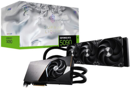 MSI GeForce RTX 5090 32GB GDDR7 Suprim Liquid SOC Κάρτα Γραφικών