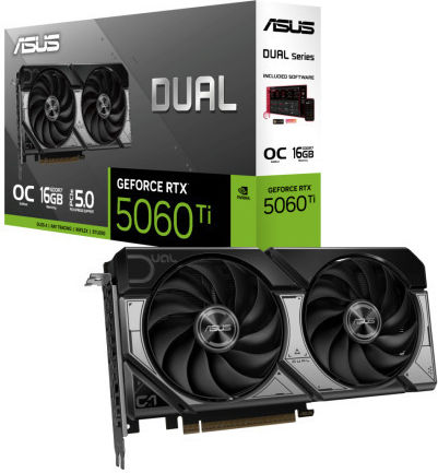 Asus GeForce RTX 5060 Ti 16GB GDDR7 Κάρτα Γραφικών Κωδικός: 90YV0MH0-M0NA00