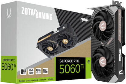 Zotac GeForce RTX 5060 Ti 8GB GDDR7 AMP Κάρτα Γραφικών
