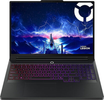 Lenovo Legion Pro 7 16IAX10H Ultra 9 275HX 16  WQXGA OLED 500nits Glossy 240Hz 64GB DDR5 400 2xSSD1TB GeForce RTX 5080 16GB Win11 Eclipse Black