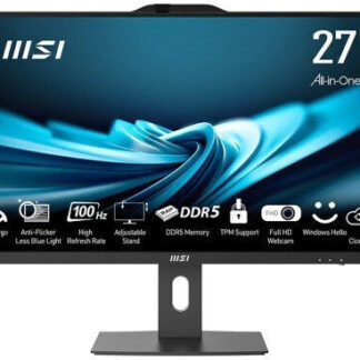 MSI AIO PRO AP272P 1M-845EU Core7-150U 27  IPS LED FHD Non-Touch Anti-Glare 16GB SSD1TB M.2 AX211 WiFi 6E Windows 11 Pro Black