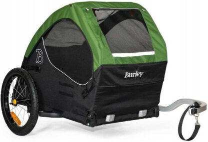 Burley Tail Wagon Dog Carrier Black  Green