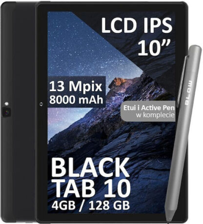 Blow BlackTAB10 4G 10.1" Tablet (4GB/128GB) Μαύρο