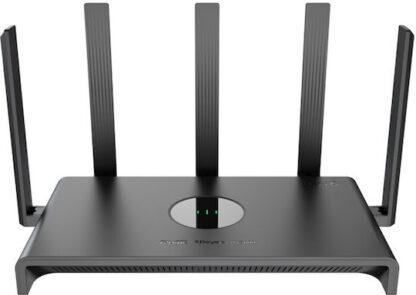 Ruijie Networks RG-EW3000GX PRO wireless router Gigabit Ethernet Dual-band (2.4 GHz / 5 GHz) Black
