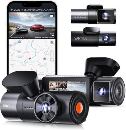 Vantrue Nexus 5 Κάμερα DVR Αυτοκινήτου για Παρμπρίζ Κωδικός: 347483
