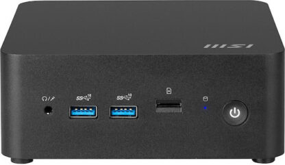 MSI Cubi NUC 13MQ-070PL i7-1365U 16GB SSD1TB Intel Iris Xe Graphics AX211 WiFi 6E Windows 11 Pro Black