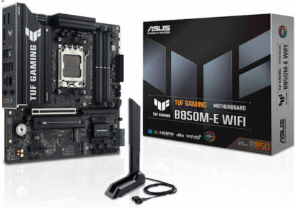 Asus TUF Gaming B850M-E Wifi Motherboard Micro ATX με AMD AM5 Socket