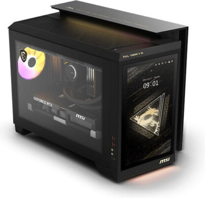 MSI MEG Vision X AI 2NVZ9-003EU Intel Core Ultra 9 285K 64 GB DDR5-SDRAM 2 TB SSD NVIDIA GeForce RTX 5090 Windows 11 Home Desktop PC Black