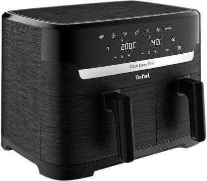 Tefal Air Fryer με Διπλό Αποσπώμενο Κάδο 8.3lt Μαύρο FY901N