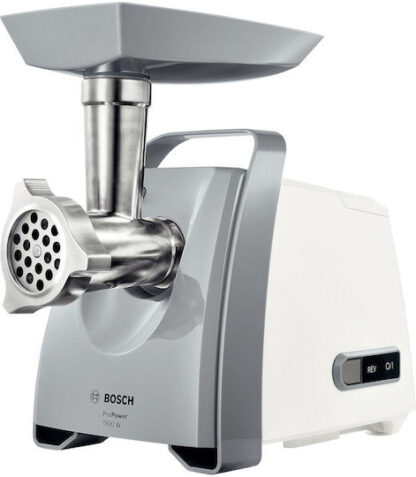 Bosch Μηχανή Άλεσης Κιμά 600W Λευκή Κωδικός: MFW66020