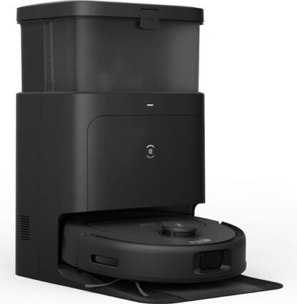 Ecovacs Σκούπα Ρομπότ για Σκούπισμα & Σφουγγάρισμα με Wi-Fi Μαύρη