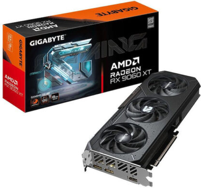 Gigabyte Radeon RX 9060 XT 8GB GDDR6 GAMING OC Κάρτα Γραφικών Κωδικός: GV-R9060XTGAMING OC-8GD