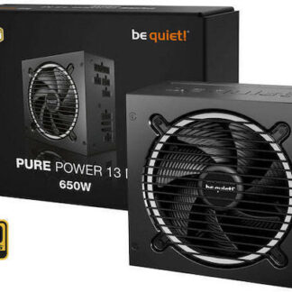 Be Quiet Pure Power 13 M 550W Μαύρο Τροφοδοτικό Υπολογιστή Full Modular 80 Plus Gold