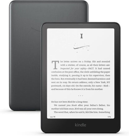Ebook New Kindle Scribe - 2024 release 10.2” glare-free 64GB Wi-Fi (Without Lockscreen Ads) with Premium Pen Tungsten