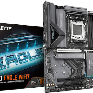 GIGABYTE X870 AORUS ELITE WIFI7 ICE Motherboard - Supports AMD Ryzen 9000 CPUs  16+2+2 Phases Digital VRM  up to 8200MHz DDR5 (OC)  3xPCIe 5.0 + 1xPCIe 4.0  Wi-Fi 7  2.5GbE LAN  USB 4