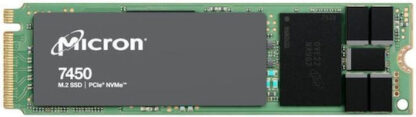 SSD Micron 7450 MAX 400GB M.2 (22x80) NVMe PCI 4.0 MTFDKBA400TFS-1BC1ZABYYR (DWPD 3)