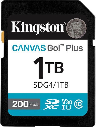 Kingston microSDXC 1.0TB Class 10 U3 V30 UHS-I με αντάπτορα
