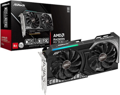 ASRock Radeon RX 9060 XT 8GB GDDR6 Challenger OC Κάρτα Γραφικών