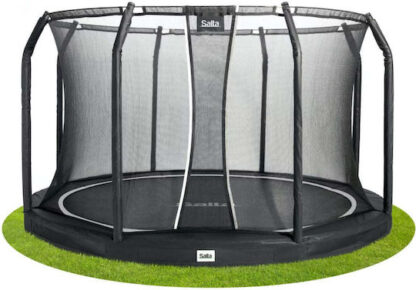 Trampoline Premium Ground Combo 251 cm black