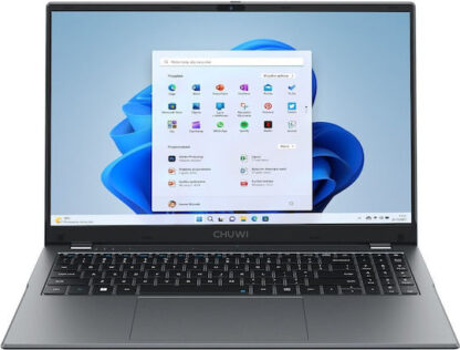 Chuwi GemiBook-Plus-K2 Laptop N150/15.6’ FHD (1920x1080) AntiGlare/16GB/SSD 512GB/BT/LAN/Win 11 Gray
