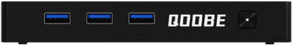 Mini PC Qoobe SUC N150/12GB/SSD 512GB/Win 11 Pro czarny