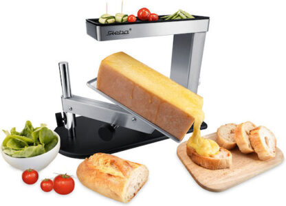 Steba Επιτραπέζια Ηλεκτρική Ψησταριά Raclette Λείας Πλάκας 600W με Ρυθμιζόμενο Θερμοστάστη 23.5x8.5εκ.