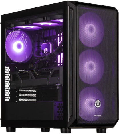 Actina 5901443422389 PC AMD Ryzen™ 7 7800X3D 32 GB DDR5-SDRAM 2 TB SSD AMD Radeon RX 9070 XT Midi Tower Black