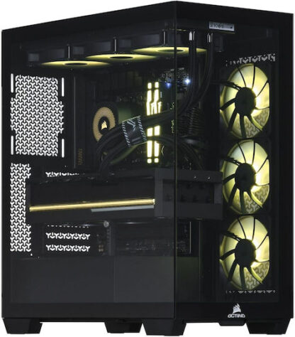Actina 5901443415947 PC AMD Ryzen™ 7 7800X3D 32 GB DDR5-SDRAM 2 TB SSD AMD Radeon RX 9070 XT Midi Tower Black