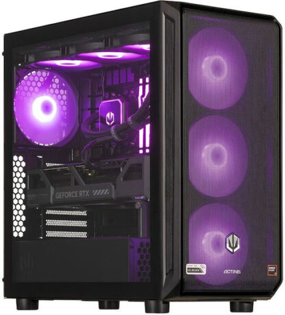 Actina 5901443414599 PC AMD Ryzen™ 7 7700X 32 GB DDR5-SDRAM 2 TB SSD NVIDIA GeForce RTX 5070 Ti Midi Tower Black