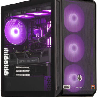 Actina 5901443401650 PC AMD Ryzen™ 7 5700X3D 32 GB DDR4-SDRAM 1 TB SSD AMD Radeon RX 7700 XT Midi Tower Black