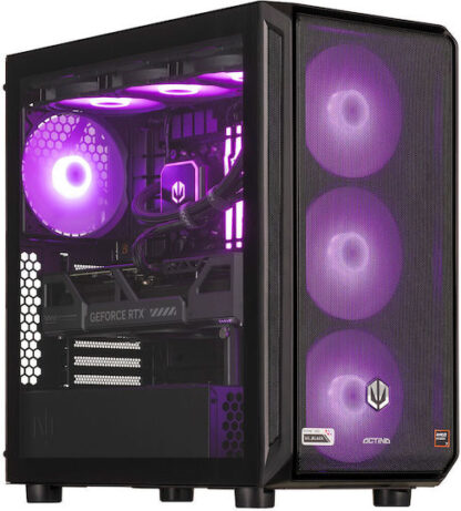 Actina 5901443414568 PC AMD Ryzen™ 7 9800X3D 32 GB DDR5-SDRAM 2 TB SSD NVIDIA GeForce RTX 5070 Ti Midi Tower Black
