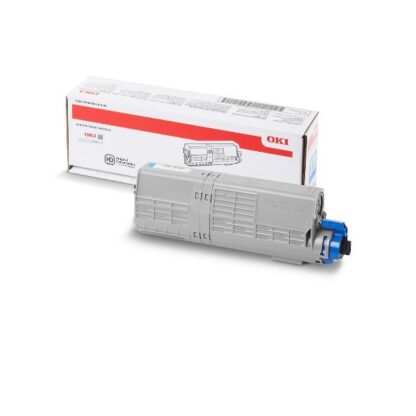 OKI 46490403 Γνήσιο Toner Laser Εκτυπωτή Κυανό 1500 Σελίδων