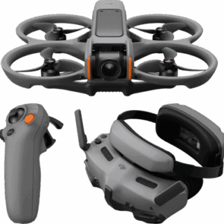 DJI Avata 2 Drone Fly More Combo (Single Battery) WiFi με Κάμερα 4K 60fps HDR Χειριστήριο & Γυαλιά FPV και Εσωτερικό Σκληρό 46GB