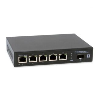 LEVELONE GES-2108P - SWICTCH HILBERT 8-PORTE GIGABIT SMART LITE POE 802.3at/af 112.8W, 8-P