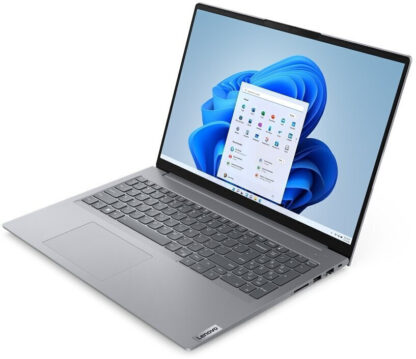 Lenovo ThinkBook 16 G6 IRL Intel® Core™ i5 i5-13420H Laptop 40.6 cm (16 ) WUXGA 16 GB DDR5-SDRAM 512 GB SSD Wi-Fi 6 (802.11ax) Windows 11 Pro English Grey
