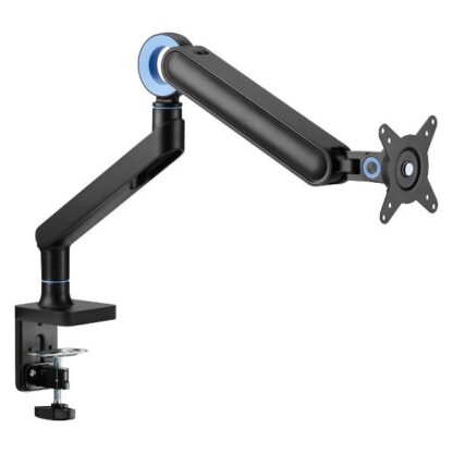 EQUIP - STAFFA MONITOR 17"-35" "PREMIUM" PAN & TILT DA SCRIVANIA, NERO (650184)