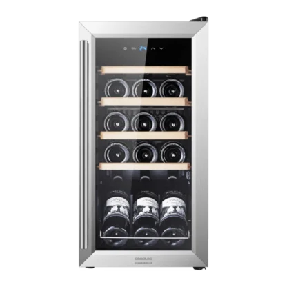 Cecotec CECOTEC Συντηρητής Κρασιών Bolero GrandSommelier 1550 Inox, Χωρητικότητα 15 Φιαλών
