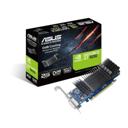 Asus GeForce GT 1030 2GB GDDR5 LP Silent with Brackets Κάρτα Γραφικών Κωδικός: 90YV0AT0-M0NA00