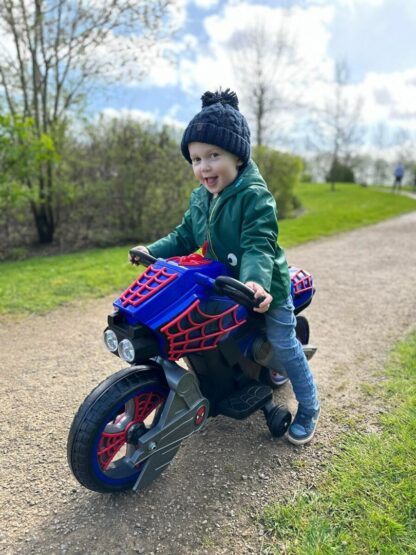 Παιδική Ηλεκτρική Μοτοσυκλέτα Spider-Man Huffy 17345W