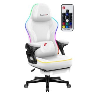 Huzaro Force 4.6 Καρέκλα Gaming με RGB Φωτισμό Λευκή Huzaro Force 4.6 Καρέκλα Gaming με RGB Φωτισμό Λευκή