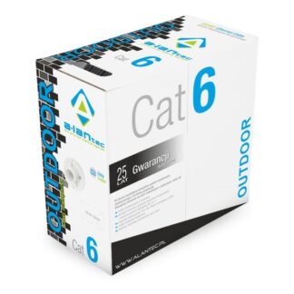 ALANTEC U/UTP cat.6 PE 4x2x23AWG 305m EXTERNAL DRY cable