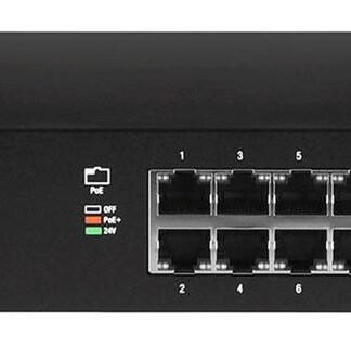 Ubiquiti ES-24-250W network switch Managed L2/L3 Gigabit Ethernet (10/100/1000) Power over Ethernet (PoE) 1U Black