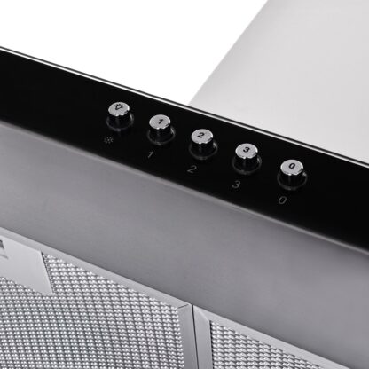 Akpo WK-4 Feniks Slim Glass 60 INOX ECO Wall-mounted Stainless steel