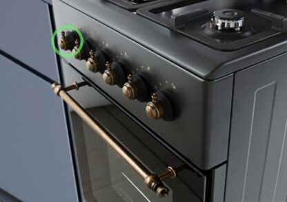 MPM MPM-56-KRM-13 Gas/electric cooker Black