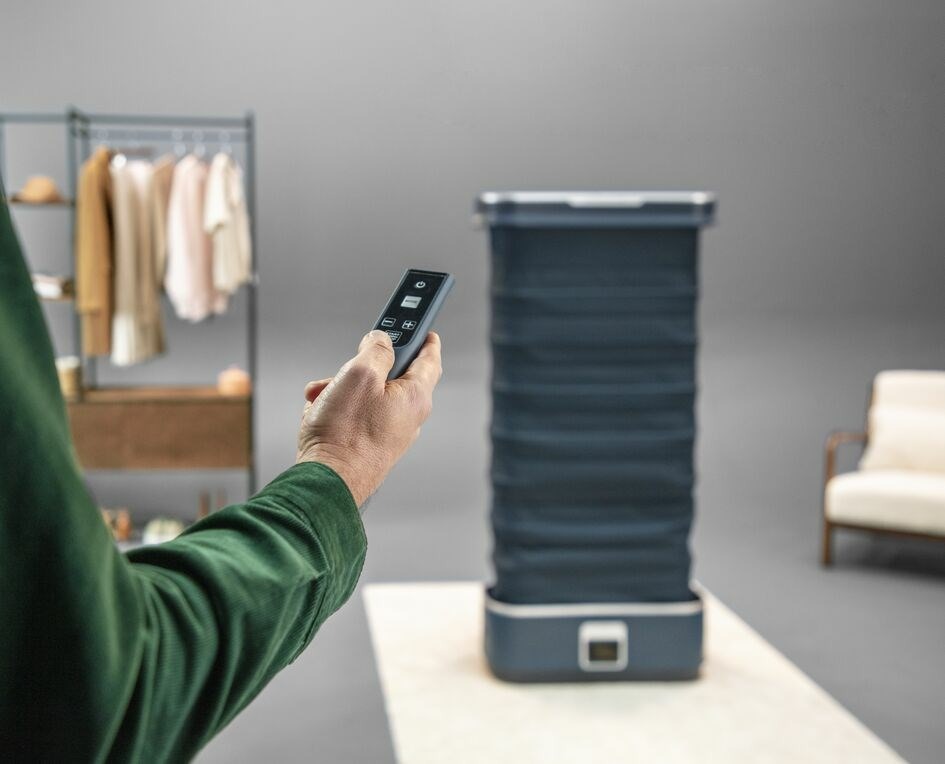 TEFAL CARE FOR YOU FIRST automatic steam cabinet YT2020 Navy blue TEFAL CARE FOR YOU FIRST automatic steam cabinet YT2020 Navy blue