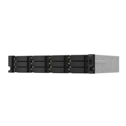 QNap TS-1264U-RP-8G NAS Rack με 12 θέσεις για HDD/SSD και 2 θύρες Ethernet